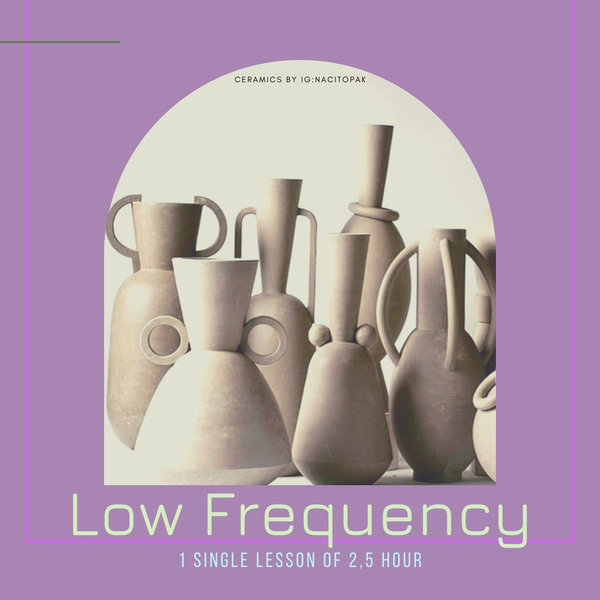 Glazuur & Low Frequency les - zaterdag 25 september 2021 van 10:00-12:30 - 2,5 uur