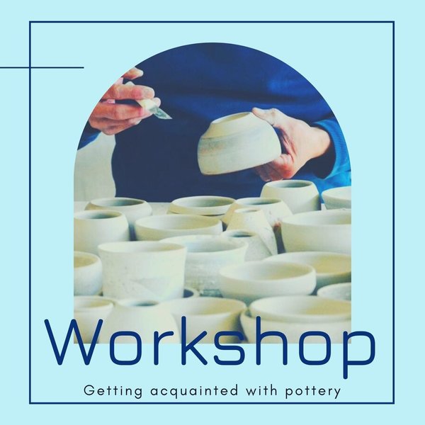 Workshop - Kennismaken pottenbakken - zondag middag 3 juli 2022 - 11:00-13:30