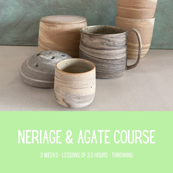 Neriage & Agate - draaien - 3x3,5uur - 26/9-10/10  - Dinsdagmiddag - 12:45-16:15
