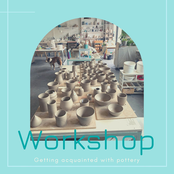 Workshop - Kennismaken pottenbakken - zaterdag 7 Oktober 2023 - 11:00-13:30