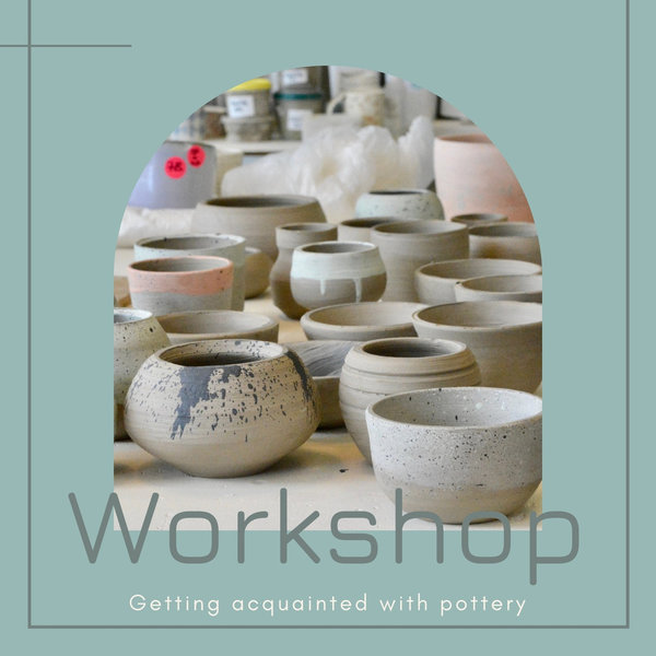 Workshop - Kennismaken pottenbakken - zaterdag 23 Maart 2024 - 11:00-13:00