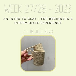 intro to clay holiday in france 7-15 juli 2023